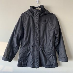 The North Face HyVent 3 in 1 insulated jacket